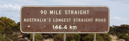 90 миль по прямой