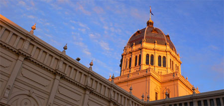 Здание Королевской выставки в Мельбурне