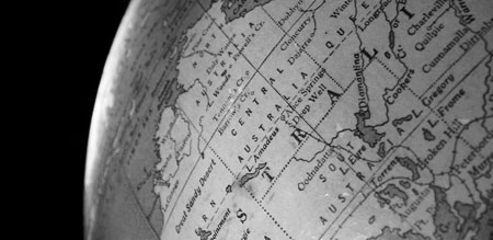 Глобус Австралии