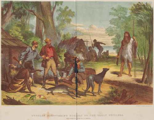 Уильям Бакли вышел к поселенцам