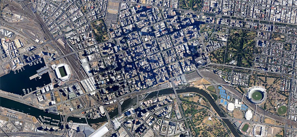 Фотокарта Мельбурна