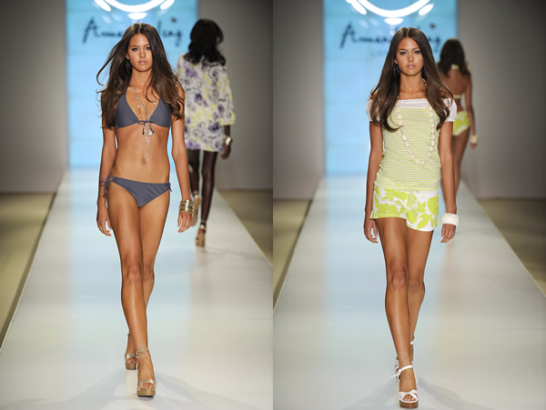 Джесинта Кемпбелл на показе