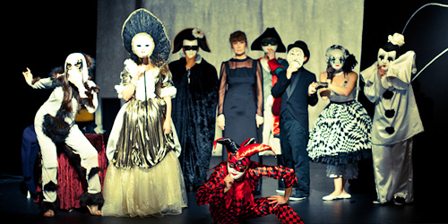 На репетиции театра АнтиТеза