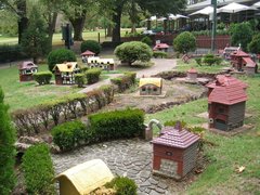 Макет деревни